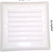 تصویر دریچه (در ، درپوش ) تامین ( تهویه ) هوا پلاستیکی سایز 15 سانتی متر 