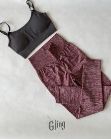 تصویر ست نیم تنه لگ مدل سیملس کد 024 