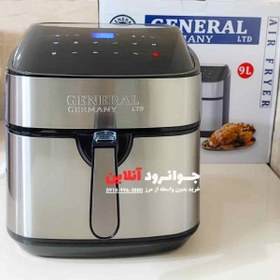 تصویر سرخ کن جنرال آلمانی9 لیتر مدل GN201Air Fryer GN201 General 