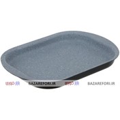 تصویر تابه مستطیل مخصوص فر لبه کوتاه سایز بزرگ برند عروس - بازار فوری Large rectangular pan fO​R oven- shO​Rt edge- Aroos bra​nd