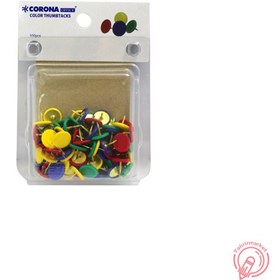 تصویر پونس رنگی کرونا 