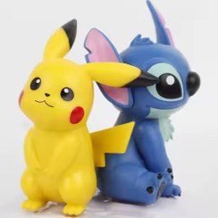 تصویر اکشن فیگور استیچ و پوکمون سایز ۱۴ سانتیمتر 
