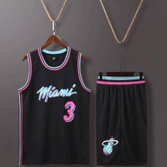 تصویر لباس بسکتبال میامی هیت ۲۰۲۵ رنگ سفید 