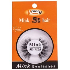 تصویر مژه مصنوعی پنج بعدی Mink مدل E111-05 ورژن Vergen E111-05 Mink 5D Eyelash