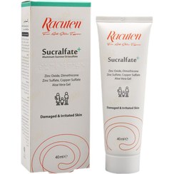تصویر کرم ترمیم کننده راکوتن مدل +Sucralfate حجم ۴۰ میلی لیتر با رایحه آلوئه ورا 