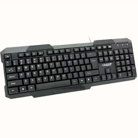 تصویر کیبورد برند گریت مدل GR-1020 