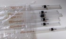 تصویر پیپت 2 سی سی کلاس A یونی گلس UNIGLASS 2 cc Glass Pipette