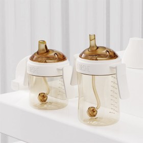 تصویر لیوان آبخوری دسته دار He or she 