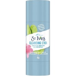 تصویر استیک پاک کننده صورت St. Ives مدل Cactus Water And Hibiscus وزن 45 گرم 