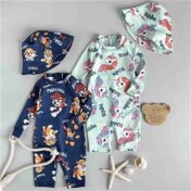 تصویر مایو آستین بلند کلاهدار 6 ماه تا 8 سال کد 206329 