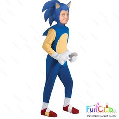 تصویر لباس کودک پسرانه سونیک (Sonic) (دارای سایز بندی) 