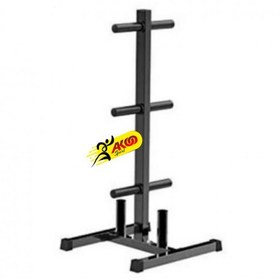 تصویر رک صفحه و هالتر قطر 5 سانت Rack plate and barbell 