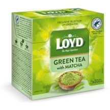 تصویر چای سبز لوید با ماچا 20 عددی Loyd 