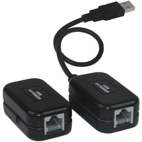 تصویر افزایش اکتيو USB 1.1 روی LAN فرانت تا برد 60 متری Faranet USB 1.1 USB ACTIVE Extension Cable 60M