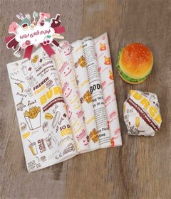 تصویر کاغذ وکس پیپر طرح قلب ۲۰ عددی 