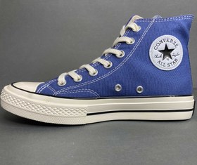 تصویر کتونی کانورس دخترانه رنگ ابی مدل Converse Chuck Taylor 1970 - 3 converse