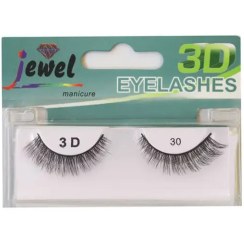 تصویر مژه مصنوعی سه بعدی جیول کد 30 Jewel 3D False Eyelashes Code 30