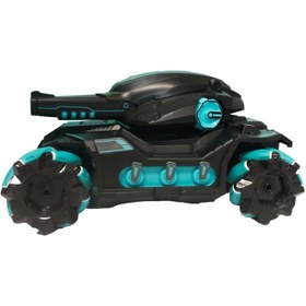 تصویر تانک کنترلی حرفه‌ای با کنترل مچی و دستی 