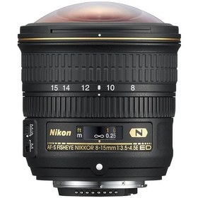 تصویر لنز نیکون Nikon AF-S NIKKOR 8-15mm f/3.5-4.5E ED Fisheye 