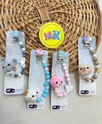 تصویر زنجیر پستانک چیکو مدل 120 عروسکی 