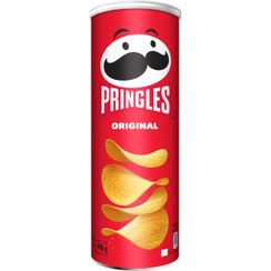 تصویر چیپس سیب‌زمینی پرینگلز ساده مدل Original وزن ۱۶۵ گرم اصلی Pringles(واردات قانونی ارسال از منطقه آزاد ارس) 