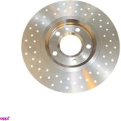 تصویر دیسک ترمز جلو کاردینال مدل 1013 مناسب سمند و دنا و سورن 