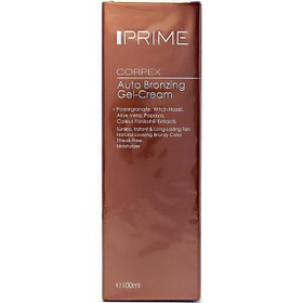 تصویر ژل کرم اتو برنز پرایم ۱۰۰ میلی لیتر Prime Auto Bronzing Gel-Cream 100 ml