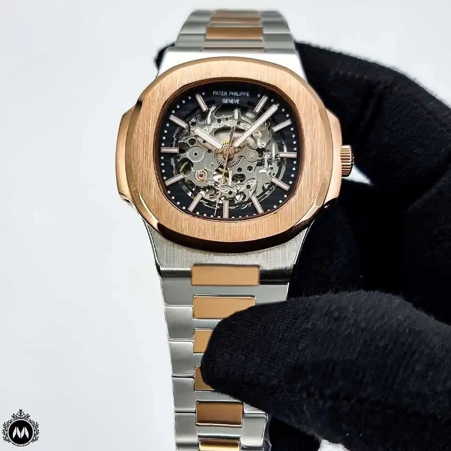 Patek best sale nautilus skeleton