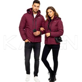 تصویر کاپشن زرشکی Slazenger - L(100) ‼ ابعاد داخل توضیحات نوشته شده ‼