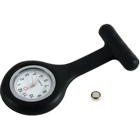 تصویر ساعت مچی جیبی آنالوگ پرستاری سیلیکونی JEC001205 برند leshp Silicone Gel Nurse Analog Pocket Watch JEC001205