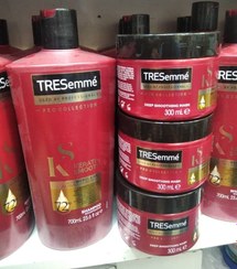 تصویر پک شامپو و ماسک مو کراتین ترزمه Tresemme Keratin Shampoo& Mask Pack