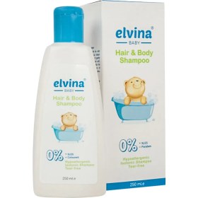 تصویر شامپو سر و بدن کودک الوینا Elvina Baby Hair And Body Shampoo