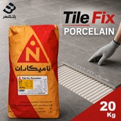تصویر چسب کاشی و سرامیک پرسلان نامیکاران 