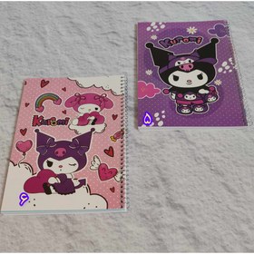 تصویر دفتر ۵۰برگ کرومی ملودی 