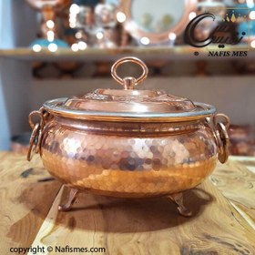 تصویر سوپ خوری مسی چکشی 