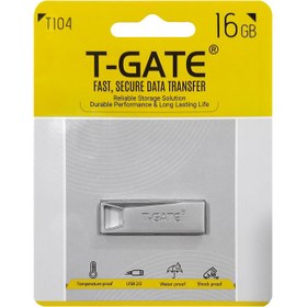 تصویر فلش مموری تی گیت مدل T104 ظرفیت 16 گیگابایت FLASH T-GATE T104 16GB