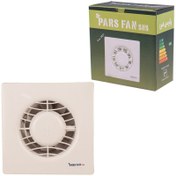تصویر هواکش خانگی پارس فن SNS سایز 10 سانتی متر Pars Fan SNS 10CM Wall Mount Fan
