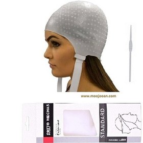 تصویر کلاه مش بنددار گورو Gorro Mechas به همراه قلاب 9087 