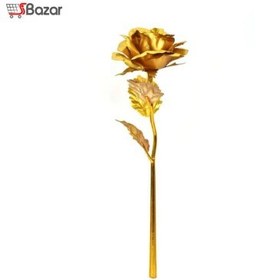 تصویر گل رز طرح طلا 