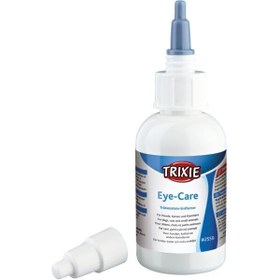 تصویر قطره تمیزکننده چشم سگ و گربه و جوندگان تریکسی حجم 50 میلی Trixie Eye Care 50ml