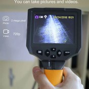 تصویر ویدیو بروسکوپ پرتابل مدل HT660 با کابل سه متری HT660 Portable Video Borescope