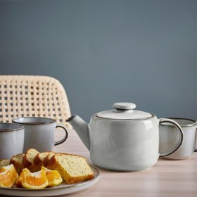 تصویر قوری 1.2 لیتر ایکیا مدل GLADELIG IKEA GLADELIG Teapot, grey, 1.2 l