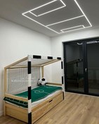 تصویر تخت خواب نوجوان فوتبالی سایز ۲۰۰x۱۲۰ 