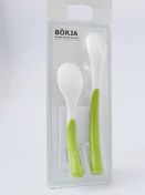 تصویر قاشق غذاخوری کودک ایکیا مدل 401.992.87 Ikea BORJA Ikea BORJA 401.992.87 Feeding spoon and baby spoon