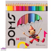 تصویر مداد رنگی 12 رنگ دامس Doms Zoom Art No.7943 doms-zoom-art-no-7943-12-color-pencil