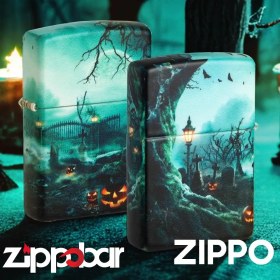 تصویر فندک زیپو مدل ۴۸۳۸۹ (Zippo 48389 Graveyard Design) 