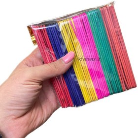 تصویر چوب بستنی رنگی 