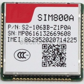 تصویر ماژول SIM800a gsm 