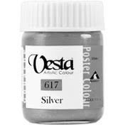 تصویر گواش نقره ای وستا 