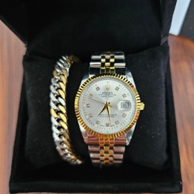 تصویر ست ساعت رولکس بند استیل Rolex Rolex